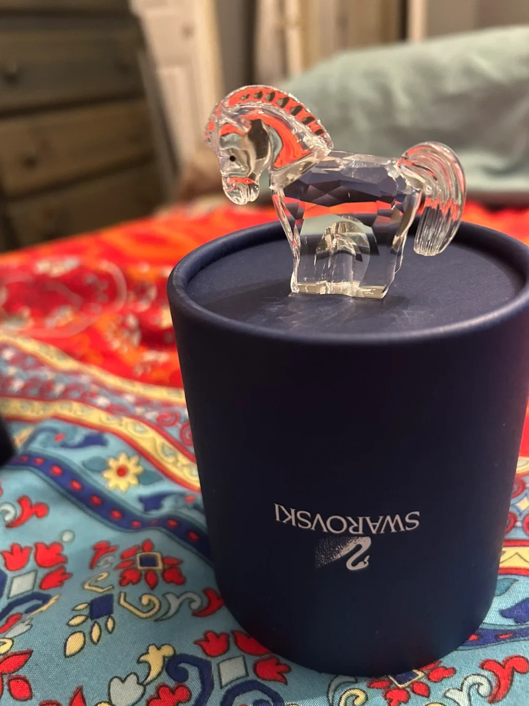 Swarovski Crystal Figurine Zodiac Horse image indicator(2)