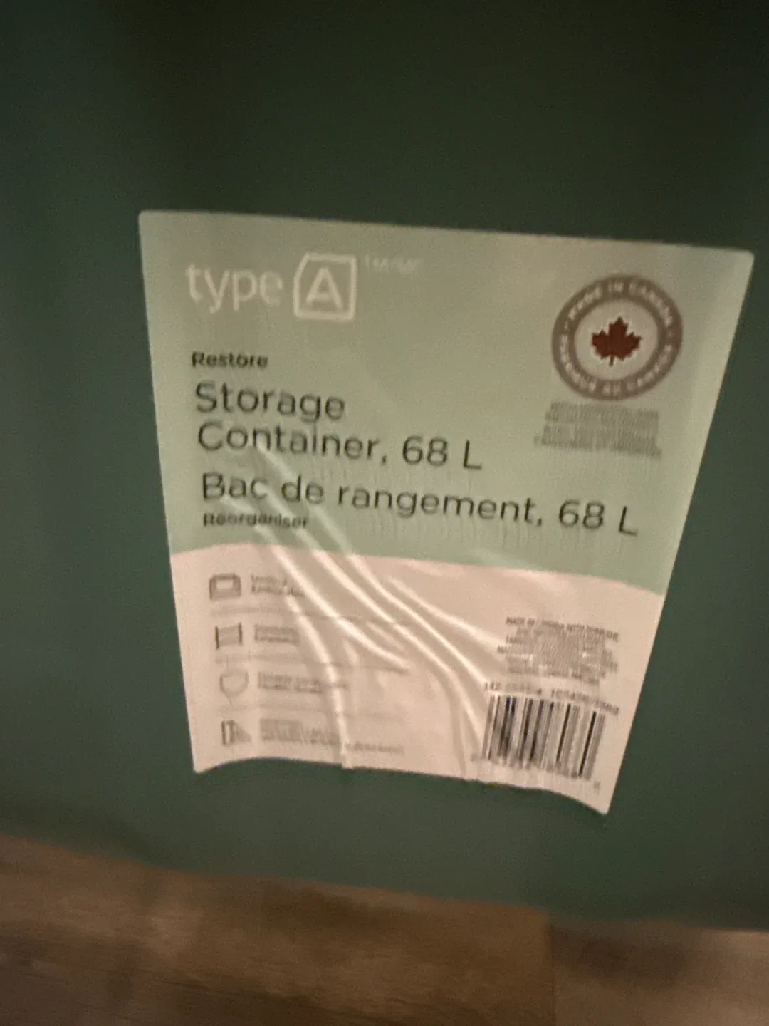 FIVE Type A 68 L Storage Container image indicator(2)