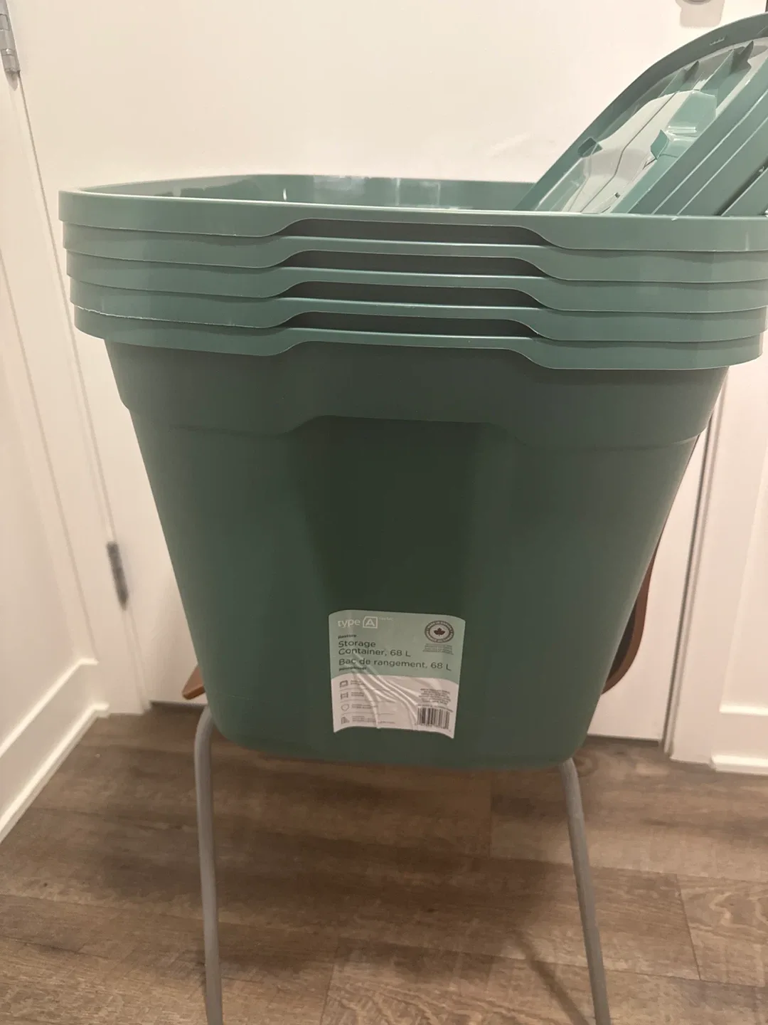 FIVE Type A 68 L Storage Container