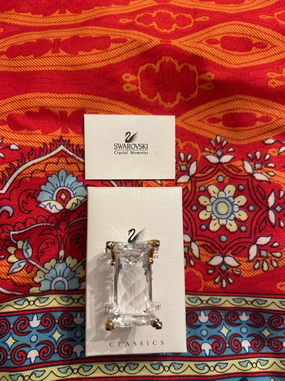 Swarovski Crystal Memories Baby Cradle/Crib image indicator(2)