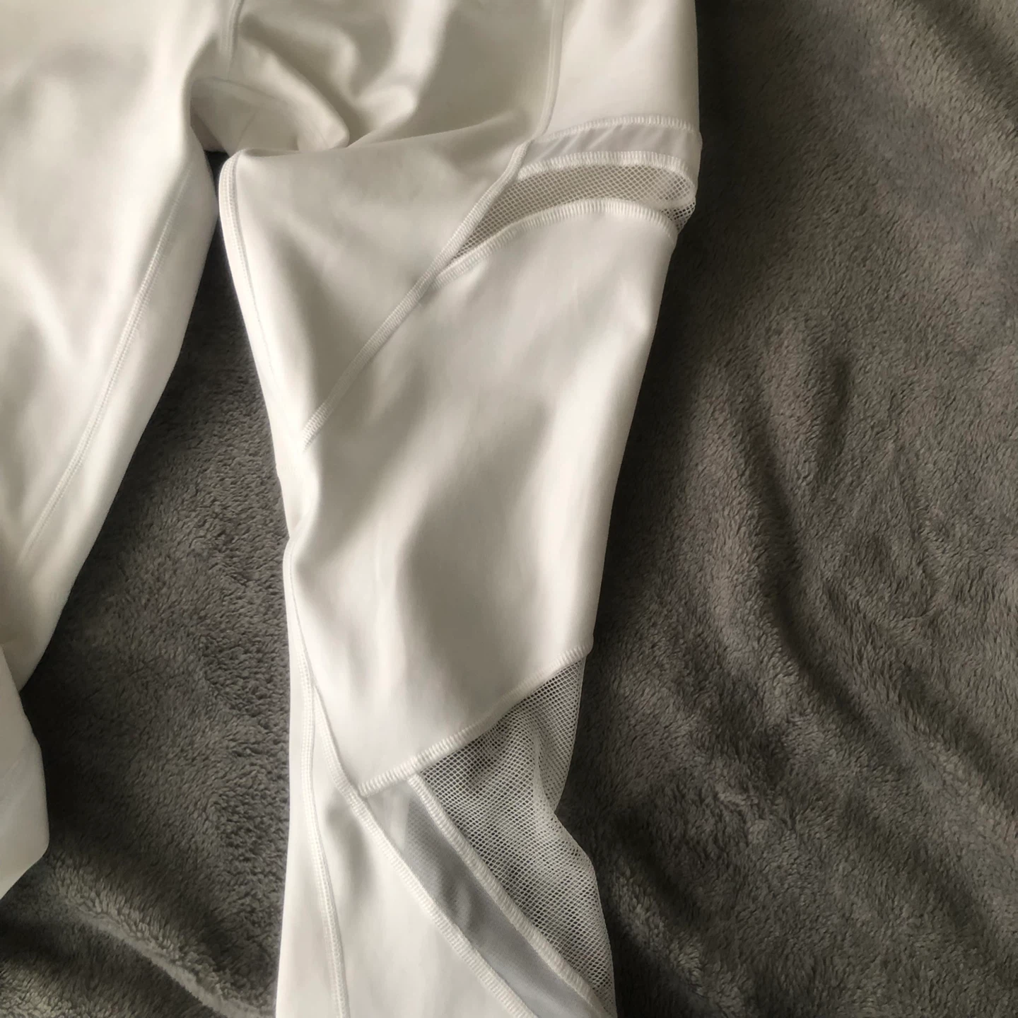 Lululemon White Leggings - Size 10 - photo 2