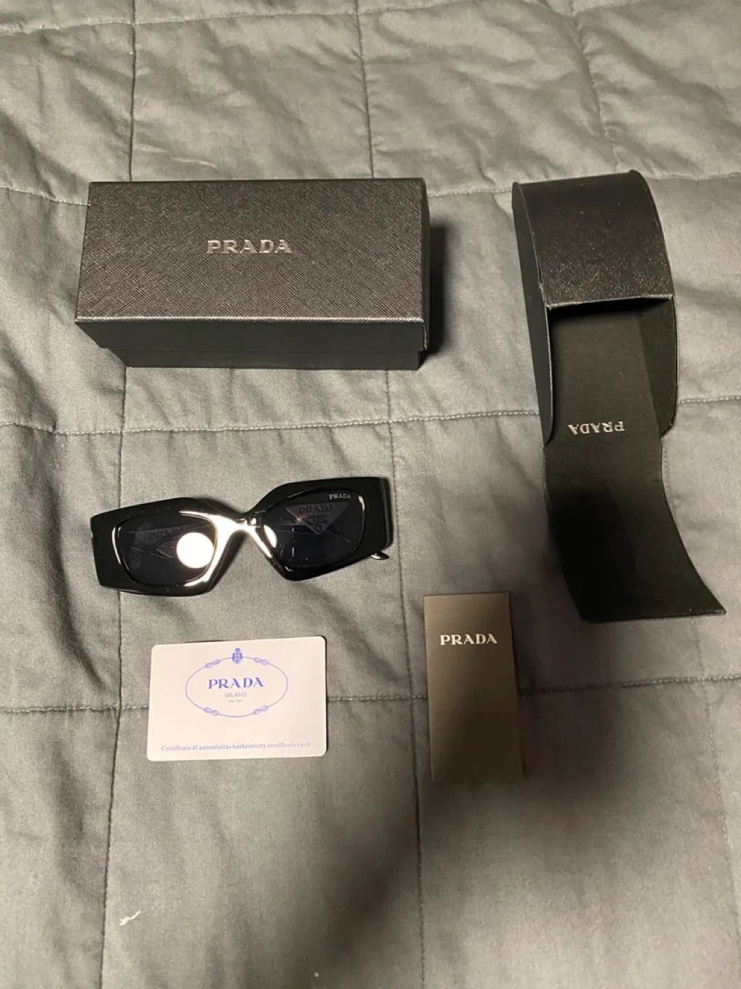 Prada Black Sunglasses image indicator(2)