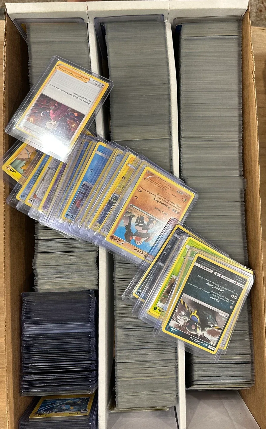 Thousands of Common Mint Pokémon Cards Binder Lot image indicator(8)