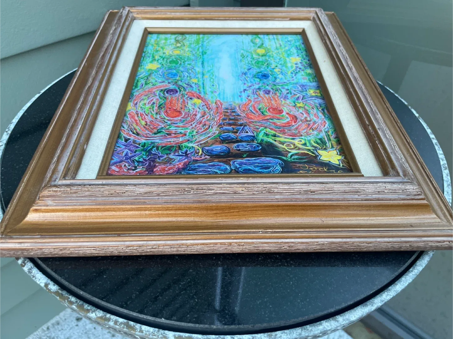 Ascension embellished frame print podge elvenstar Hannah bamboo image indicator(6)