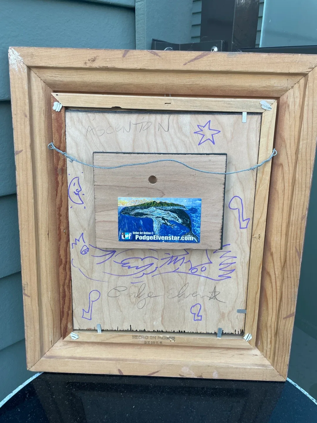 Ascension embellished frame print podge elvenstar Hannah bamboo image indicator(7)