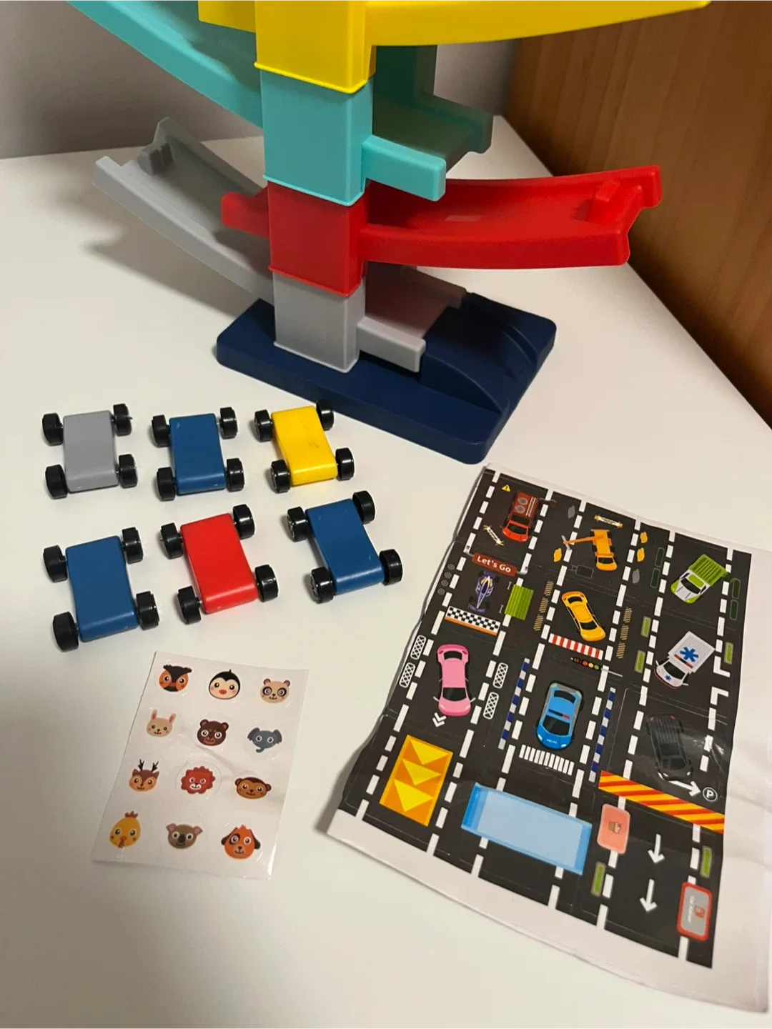 Colorful Car Ramp Racer Toy image indicator(3)