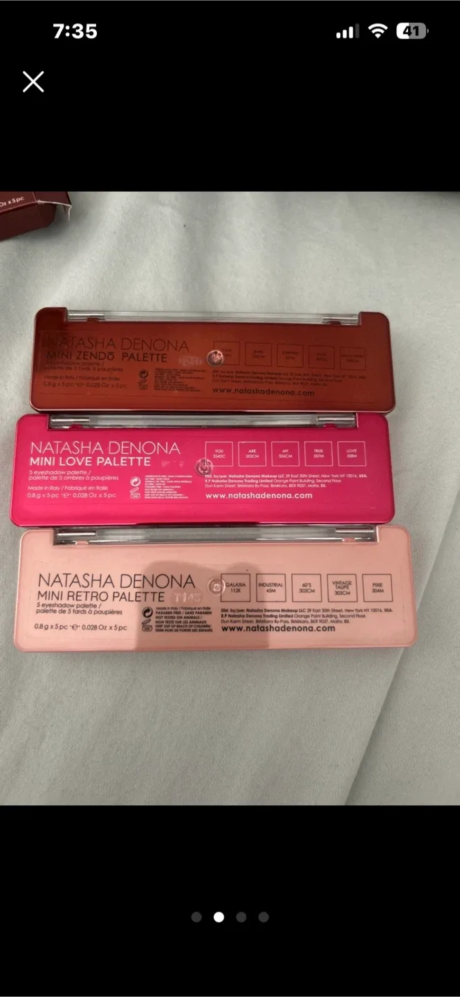 Natasha Denona Mini Eyeshadow Palettes image indicator(4)