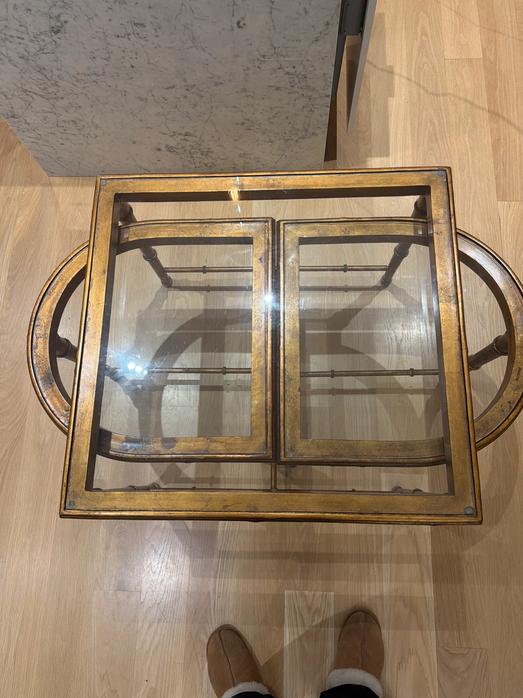 Bamboo Style Nesting Tables (Set of 3) - photo 5