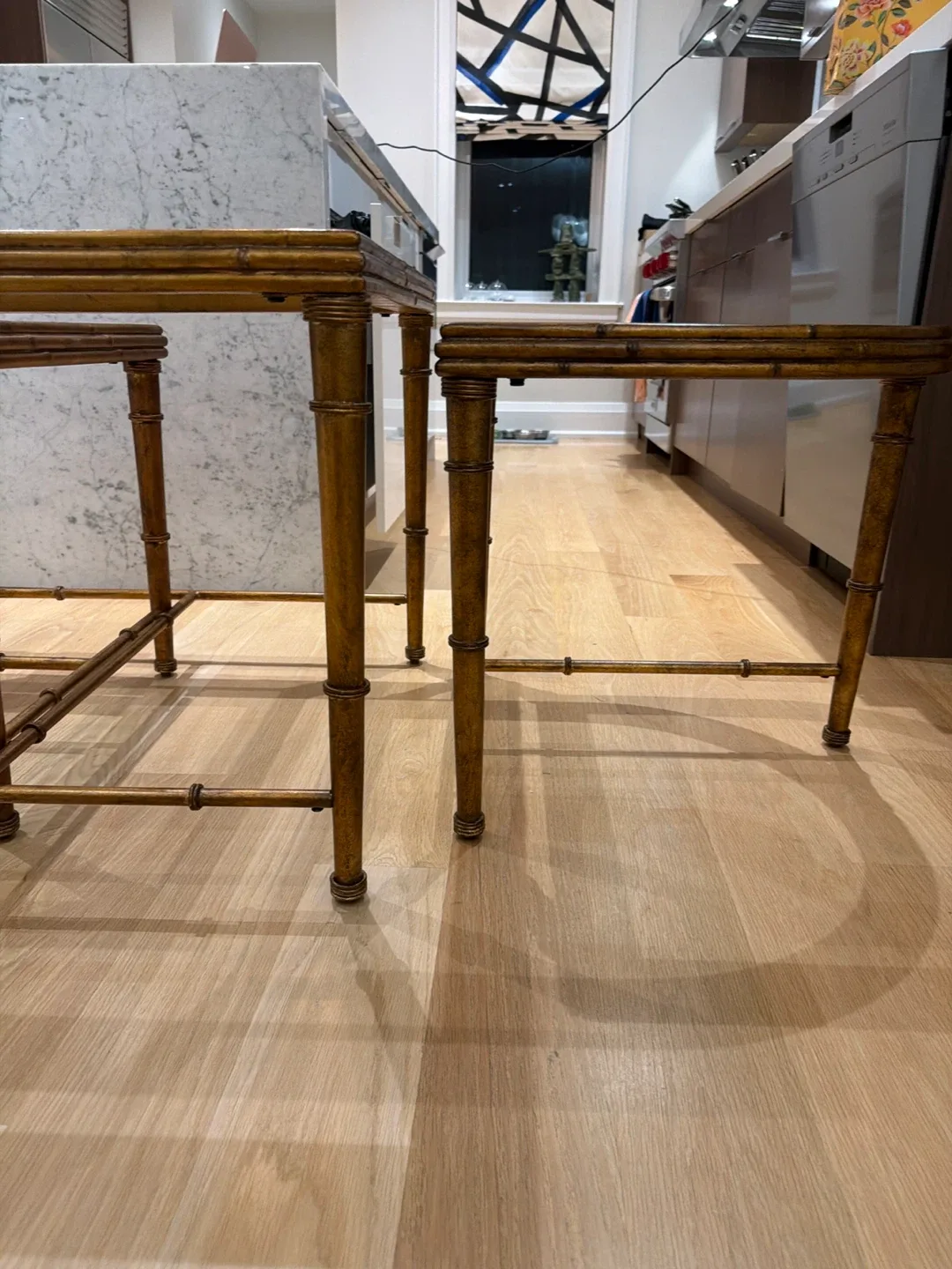 Bamboo Style Nesting Tables (Set of 3) image indicator(7)