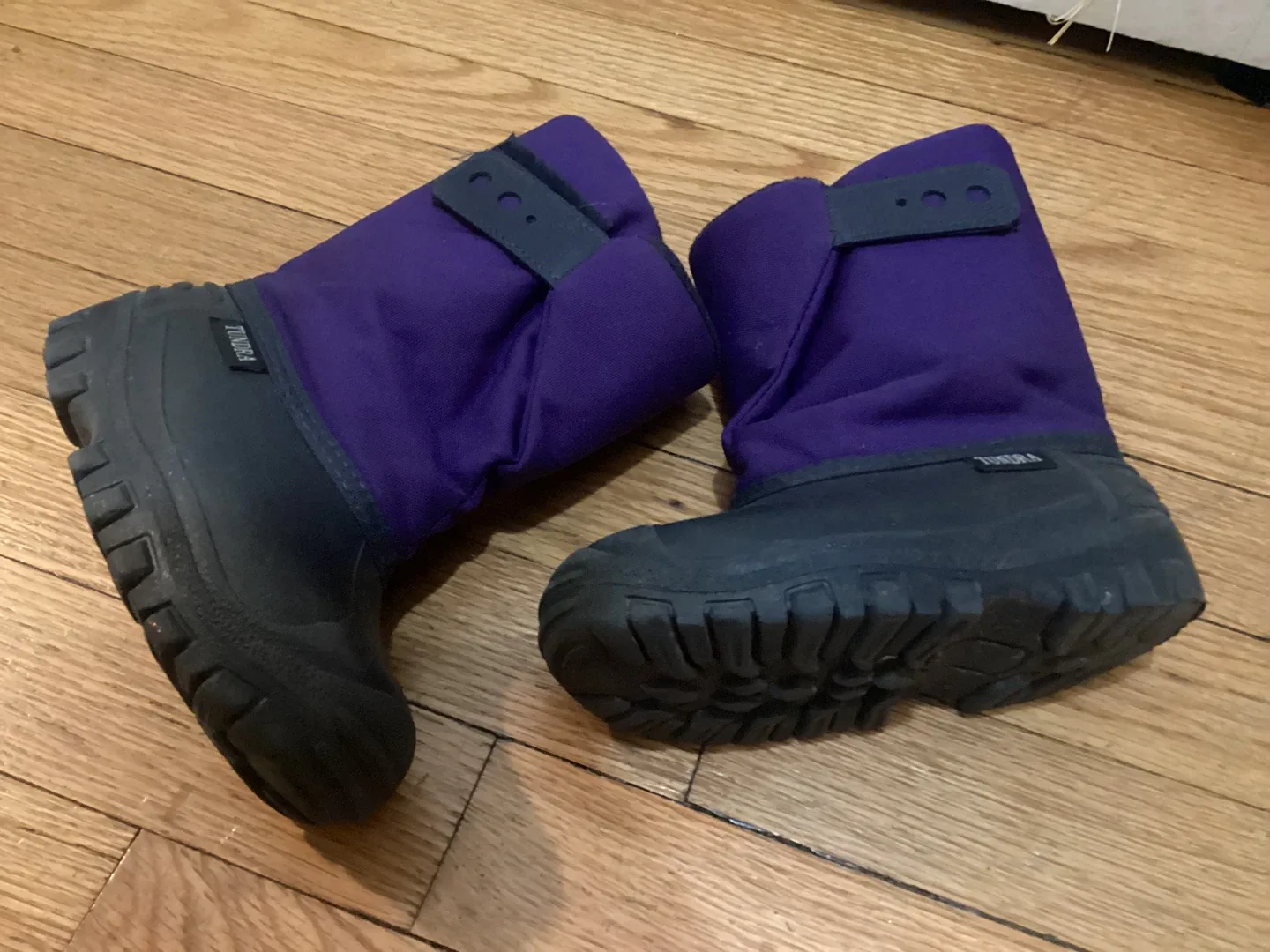 Tundra Purple Winter Snow Boots 9T