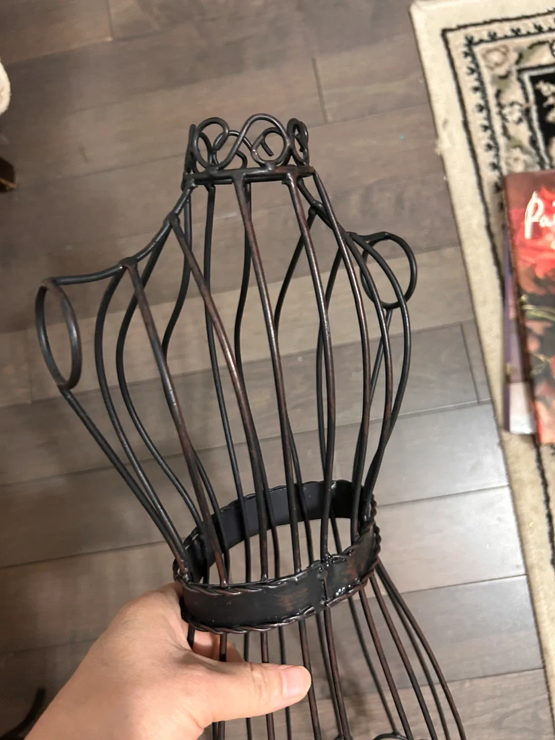 Decorative Metal Dress Form Mannequin image indicator(5)