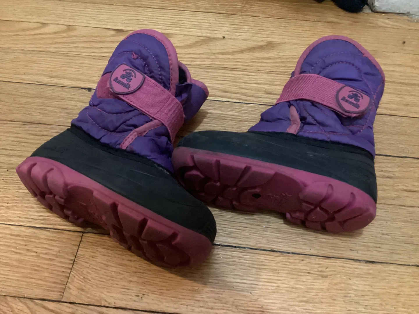 🥕Kamik Purple Winter Boots 8T