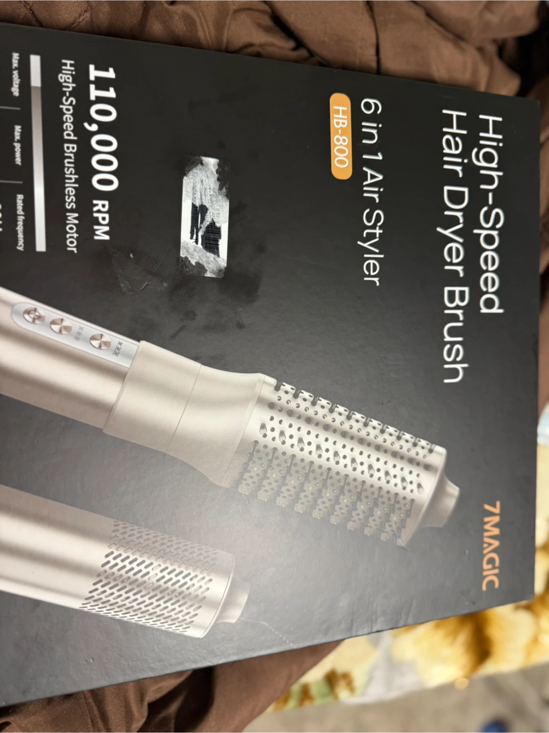 7MAGIC 6 in 1 Air Styler Hair Dryer Brush - New - photo 5
