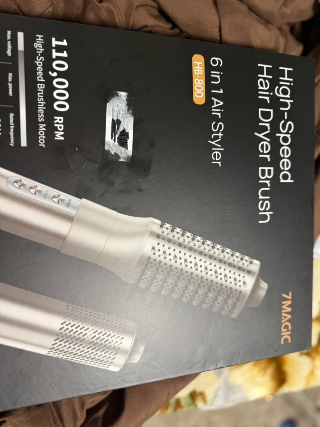 7MAGIC 6 in 1 Air Styler Hair Dryer Brush - New image indicator(5)