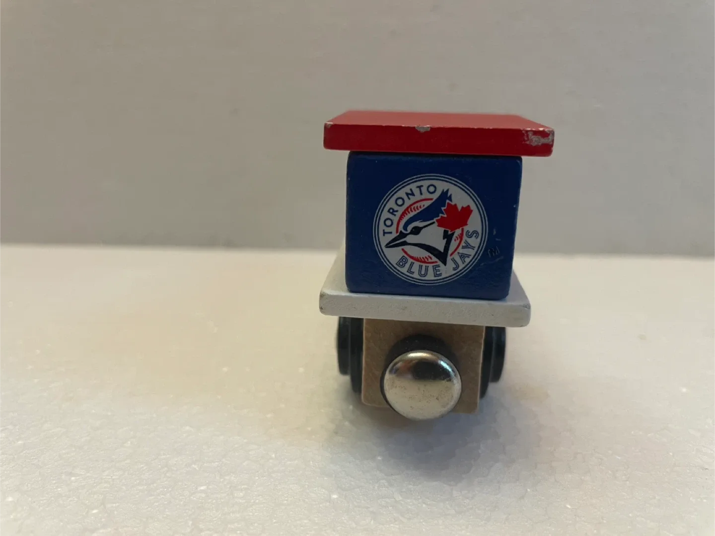 Masterpieces Wooden Toronto Blue Jays Toy Train image indicator(3)