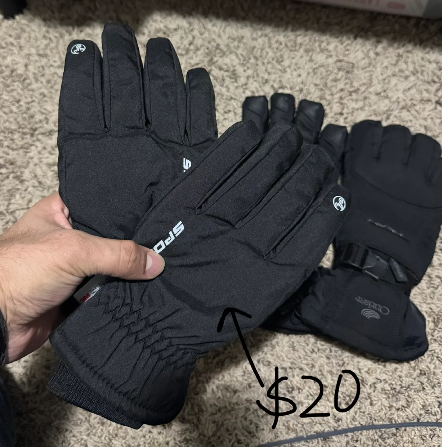 New Winter Waterproof Gloves for snow -30C rated image indicator(2)