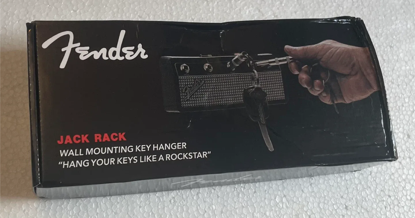 New FENDER Guitar Wall Mounted Key Hanger JACK RACK image indicator(5)