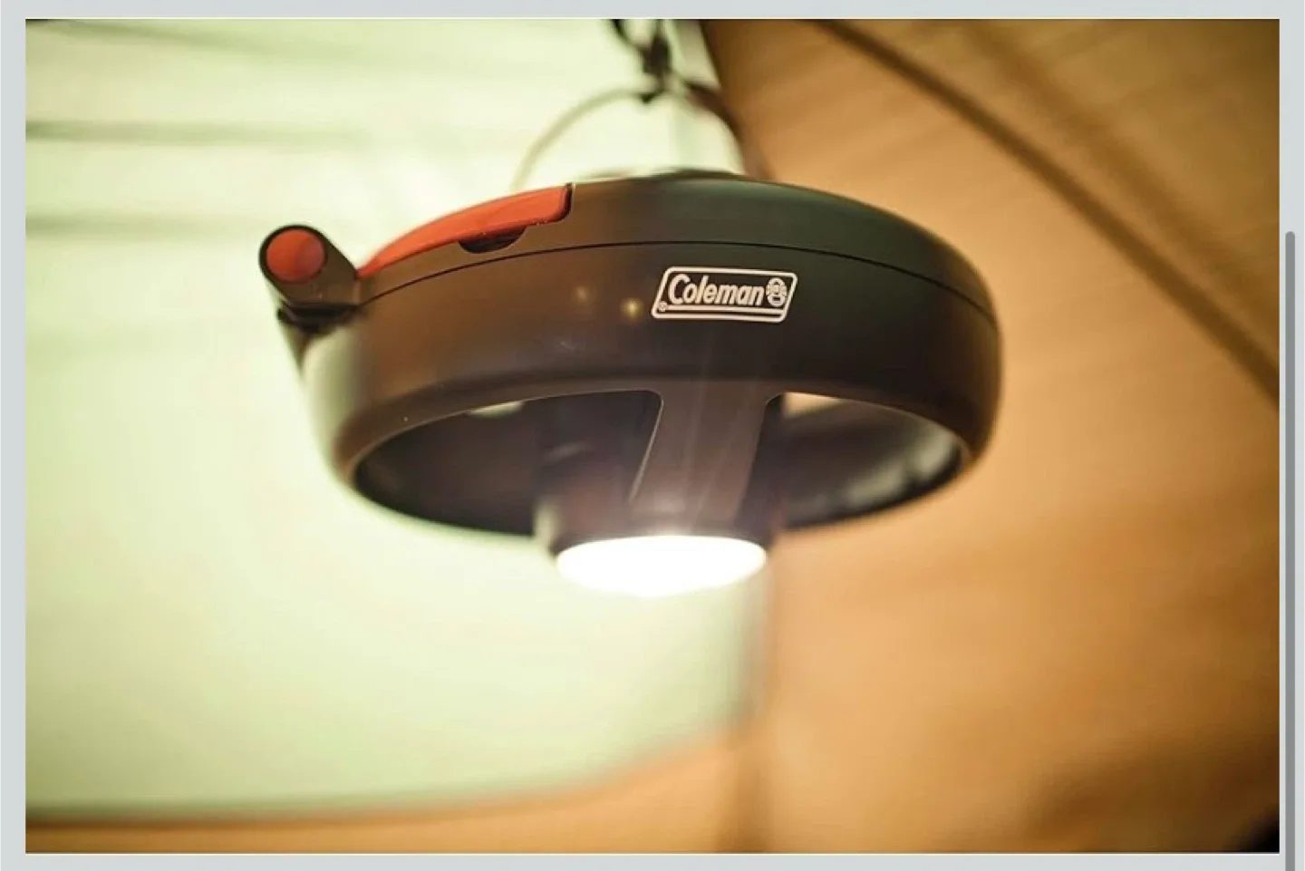 Coleman CPX 6 Lighted Tent Fan with Stand image indicator(4)