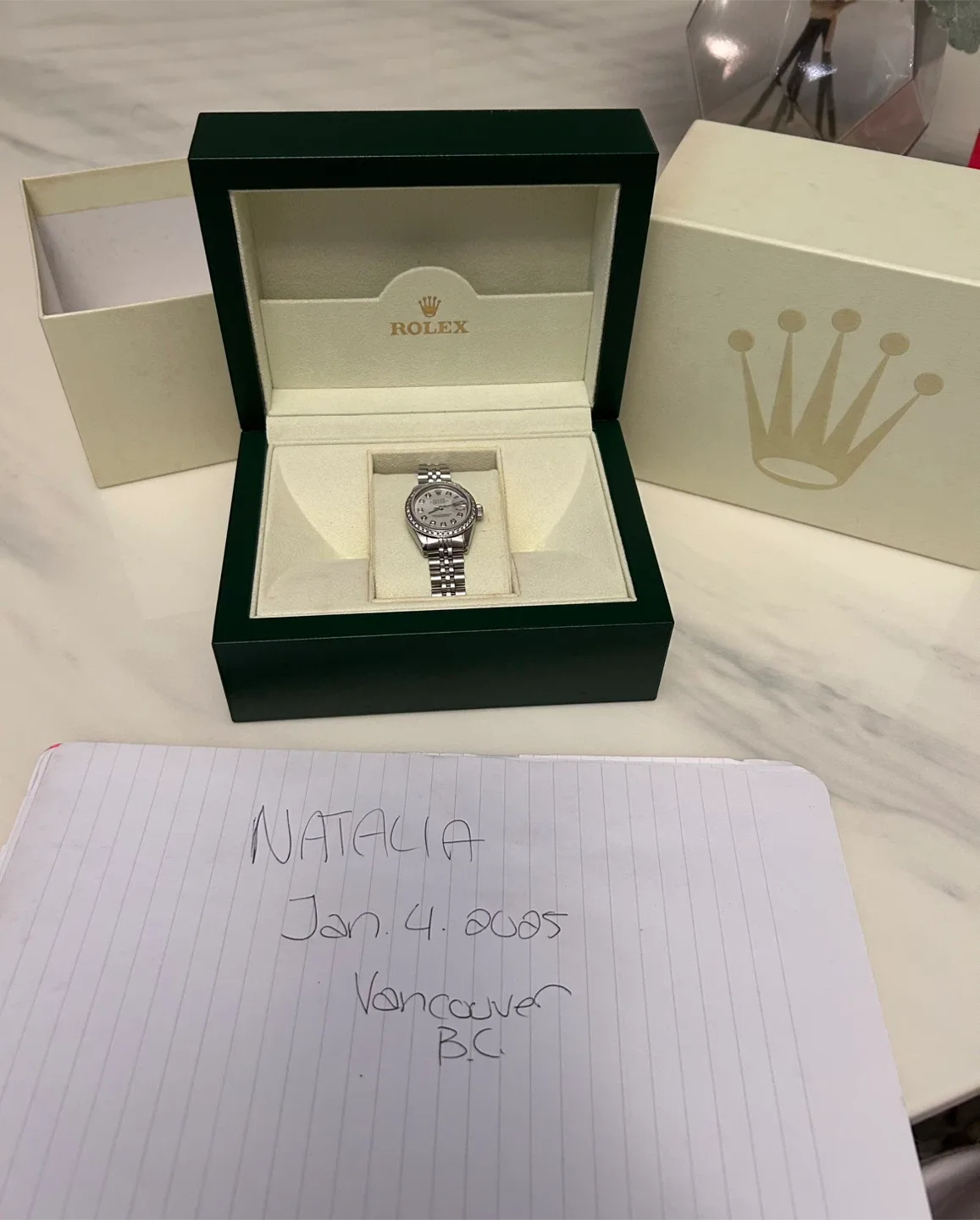 Rolex Oyster Perpetual Datejust Ladies Watch image indicator(2)