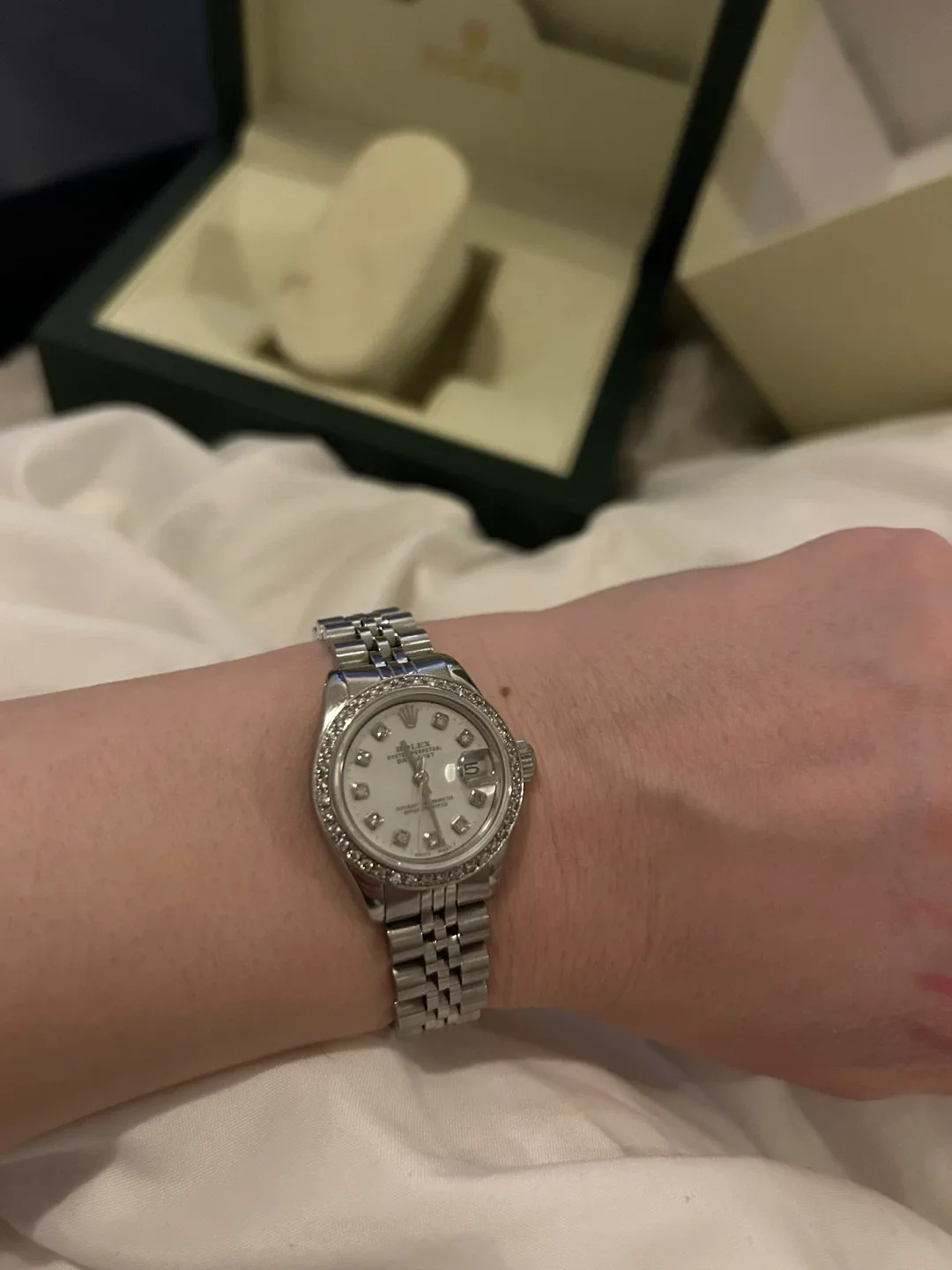 Rolex Oyster Perpetual Datejust Ladies Watch image indicator(7)