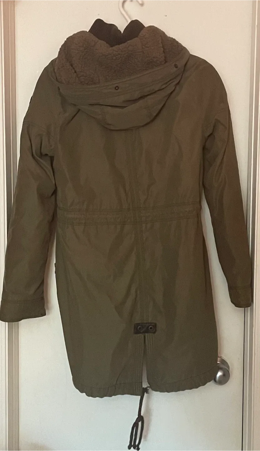 Womens Abercrombie & Fitch Khaki Jacket image indicator(2)