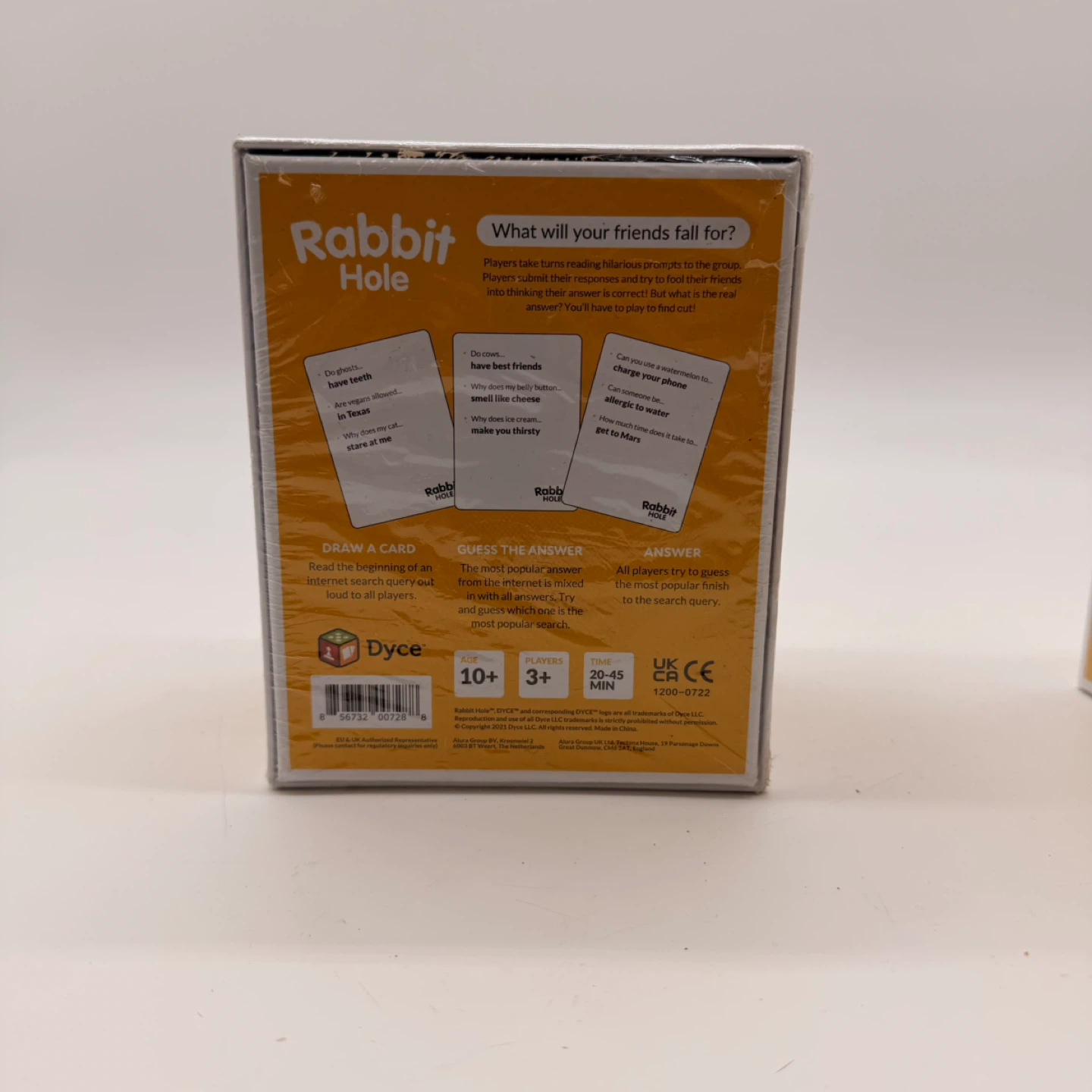 Lot of 2 Rabbit Hole Party Card Games by Dyce – Brand New - photo 3