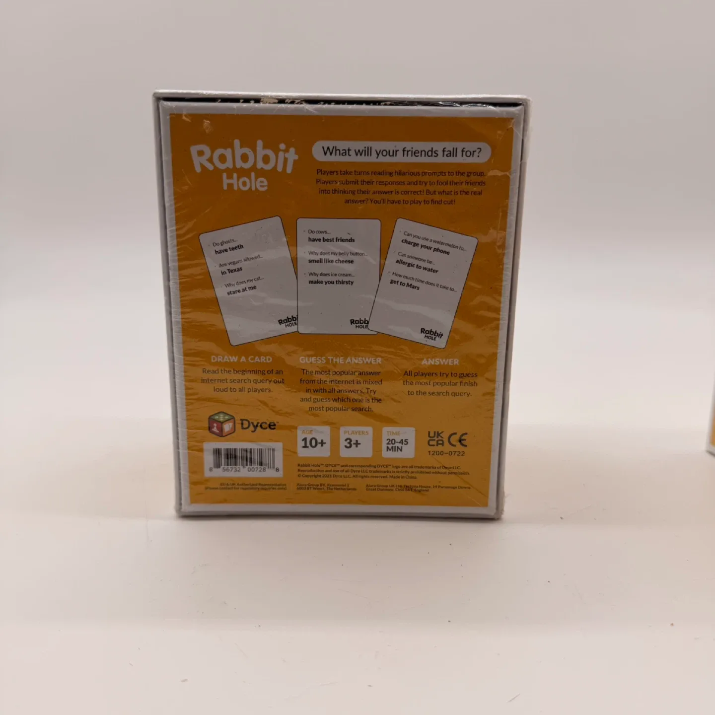 Lot of 2 Rabbit Hole Party Card Games by Dyce – Brand New image indicator(3)