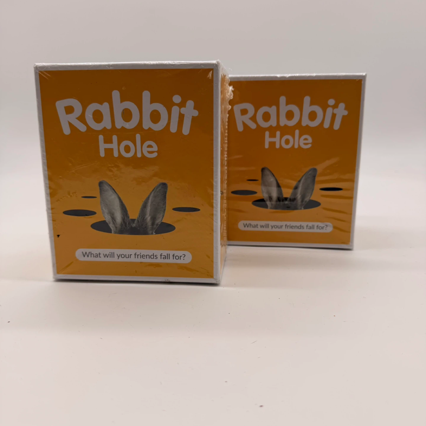 Lot of 2 Rabbit Hole Party Card Games by Dyce – Brand New