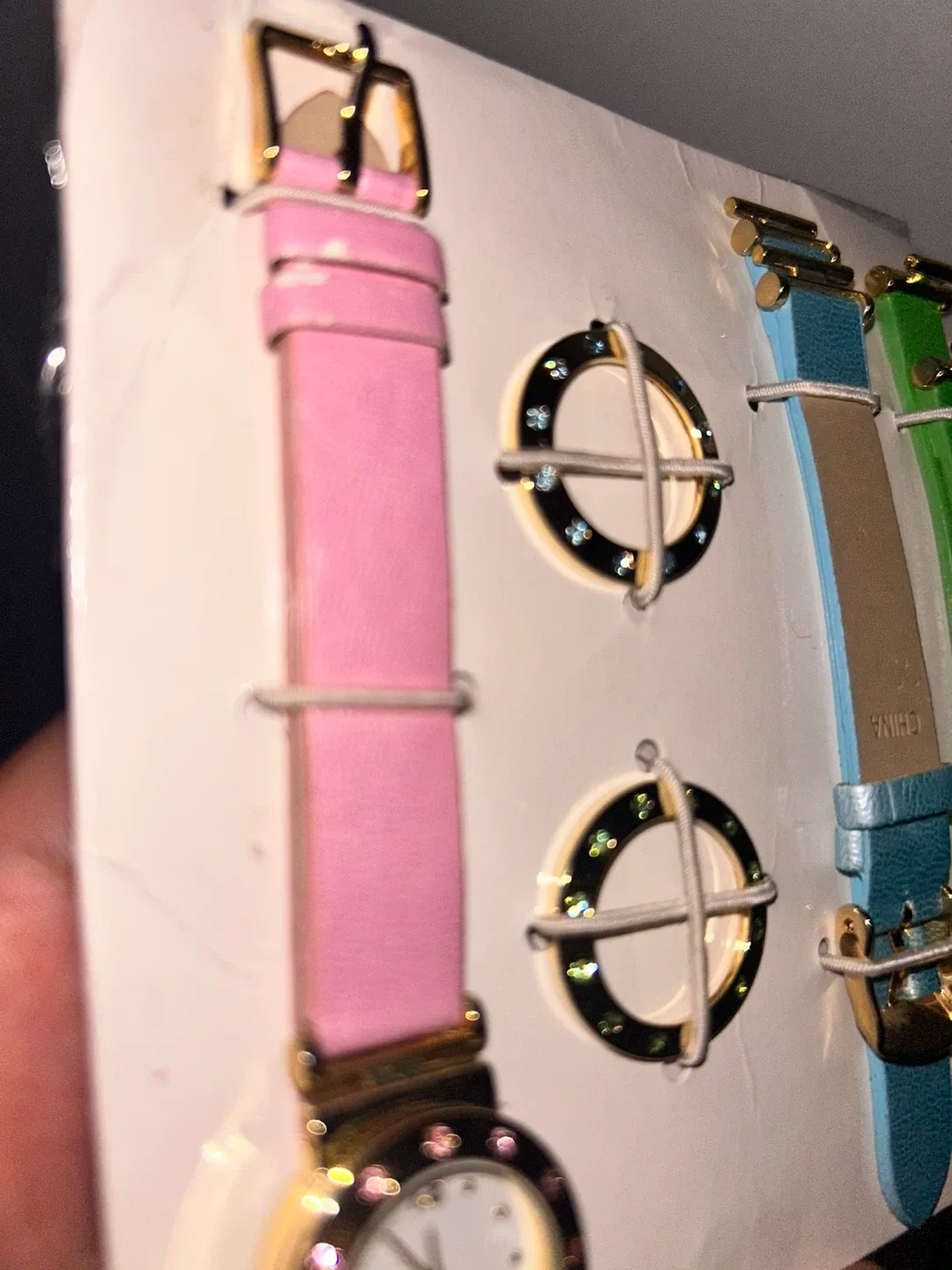 Ladies Fashion Watch Set - Pink, Blue, Green image indicator(2)