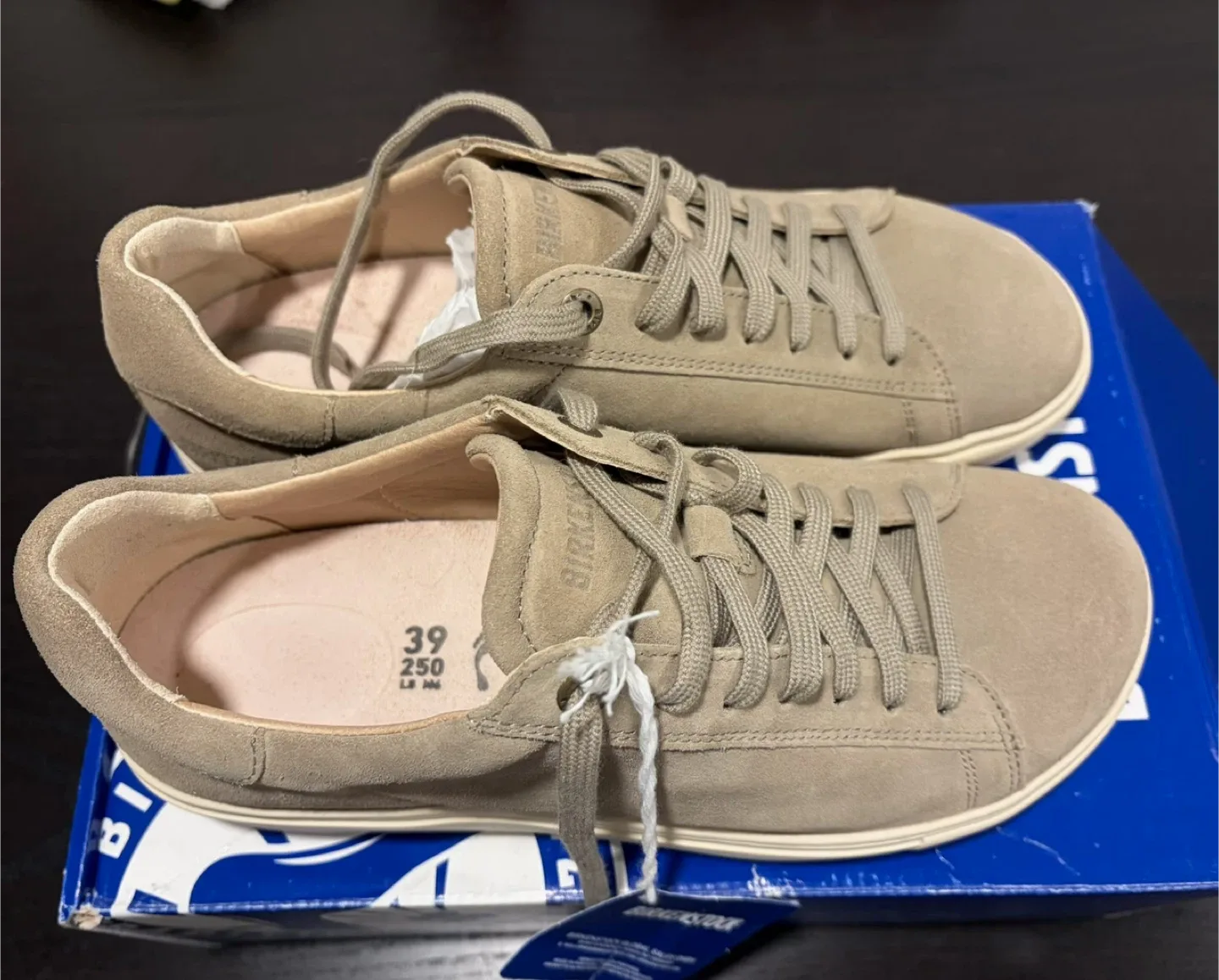 Birkenstock Bend Low Suede Leather Shoes, Size 39