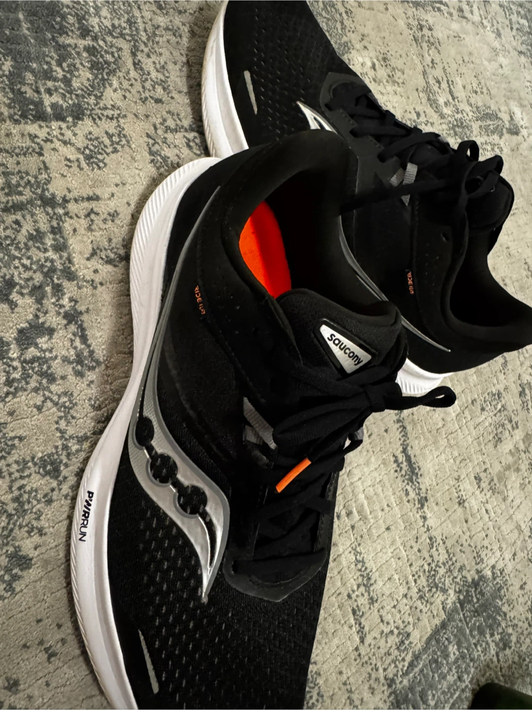 Saucony Ride 15 Running Shoes - Black - photo 2