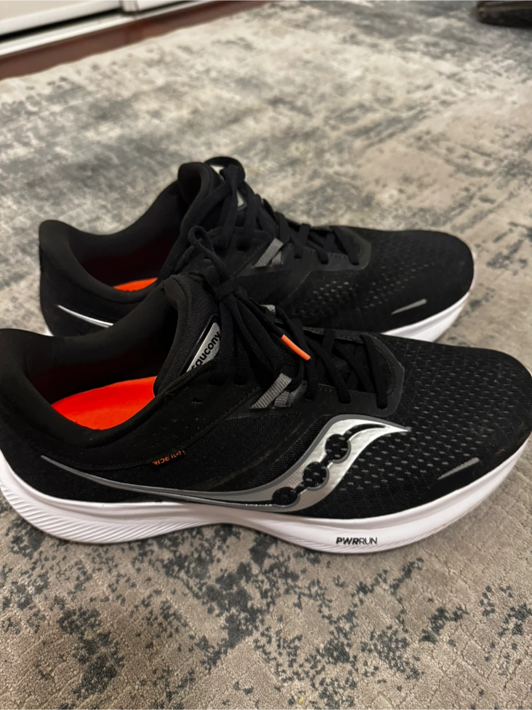 Saucony Ride 15 Running Shoes - Black