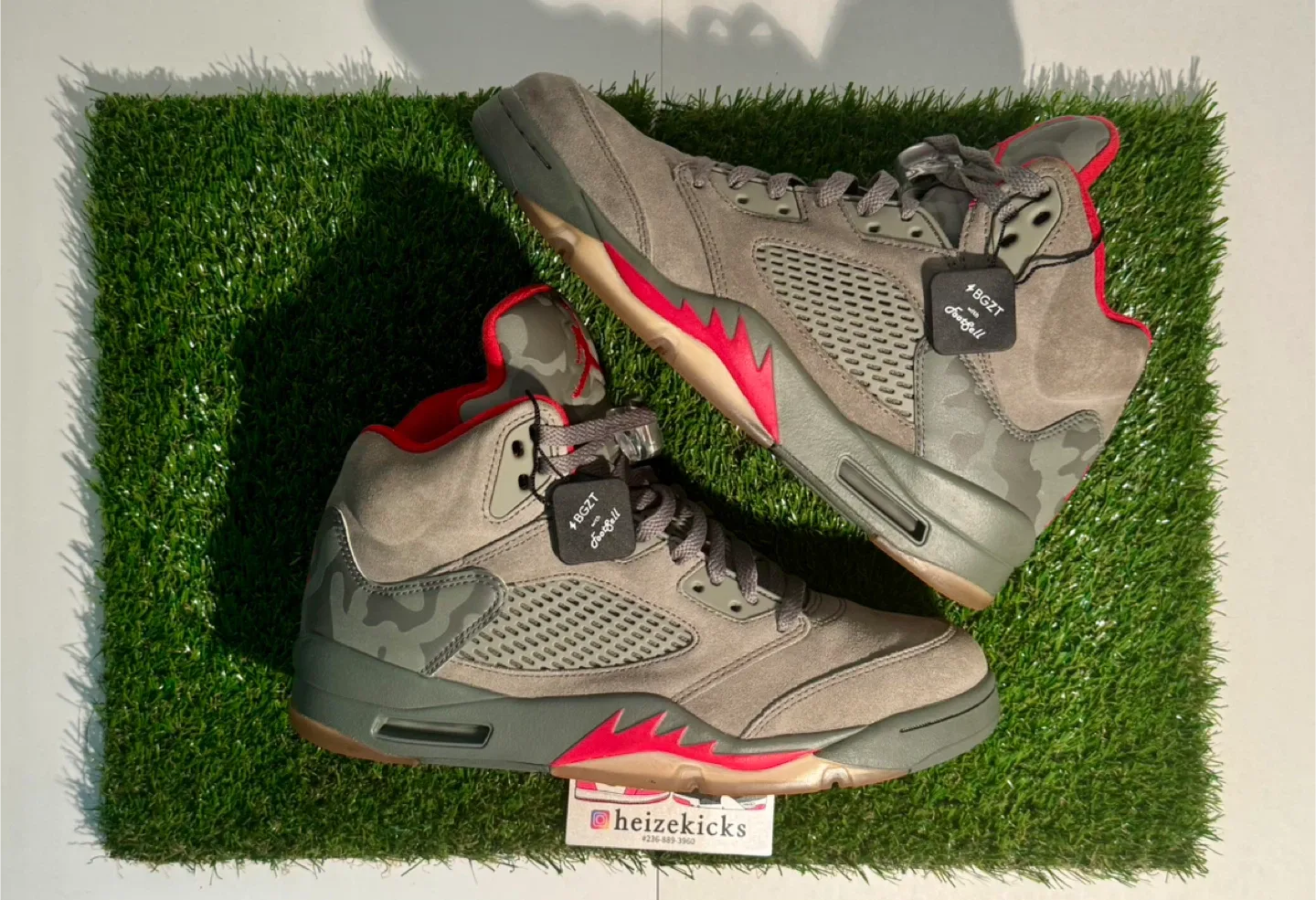 Jordan 5 Camo size 9.5