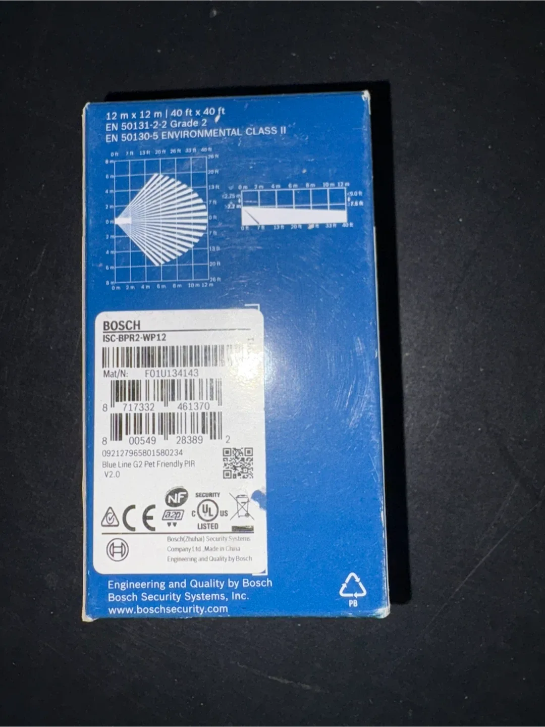 Bosch Blue Line Gen2 Pet Friendly Motion Detector image indicator(2)