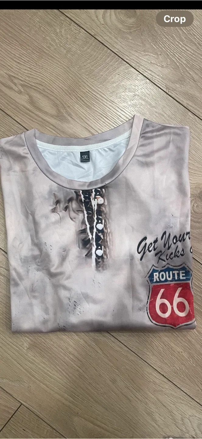 Route 66 Graphic Print T-Shirt thumbnail