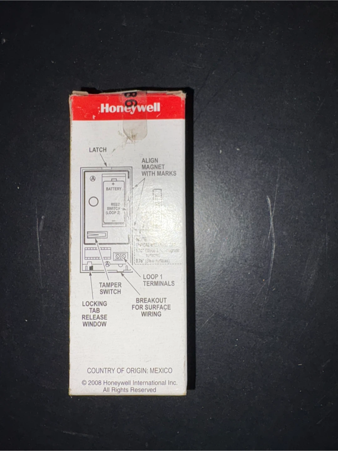Honeywell 5816WMWH Wireless Door/Window Transmitter - photo 3
