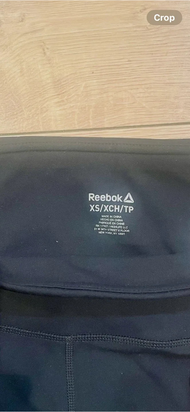 Reebok  Black & Beige  Leggings image indicator(4)