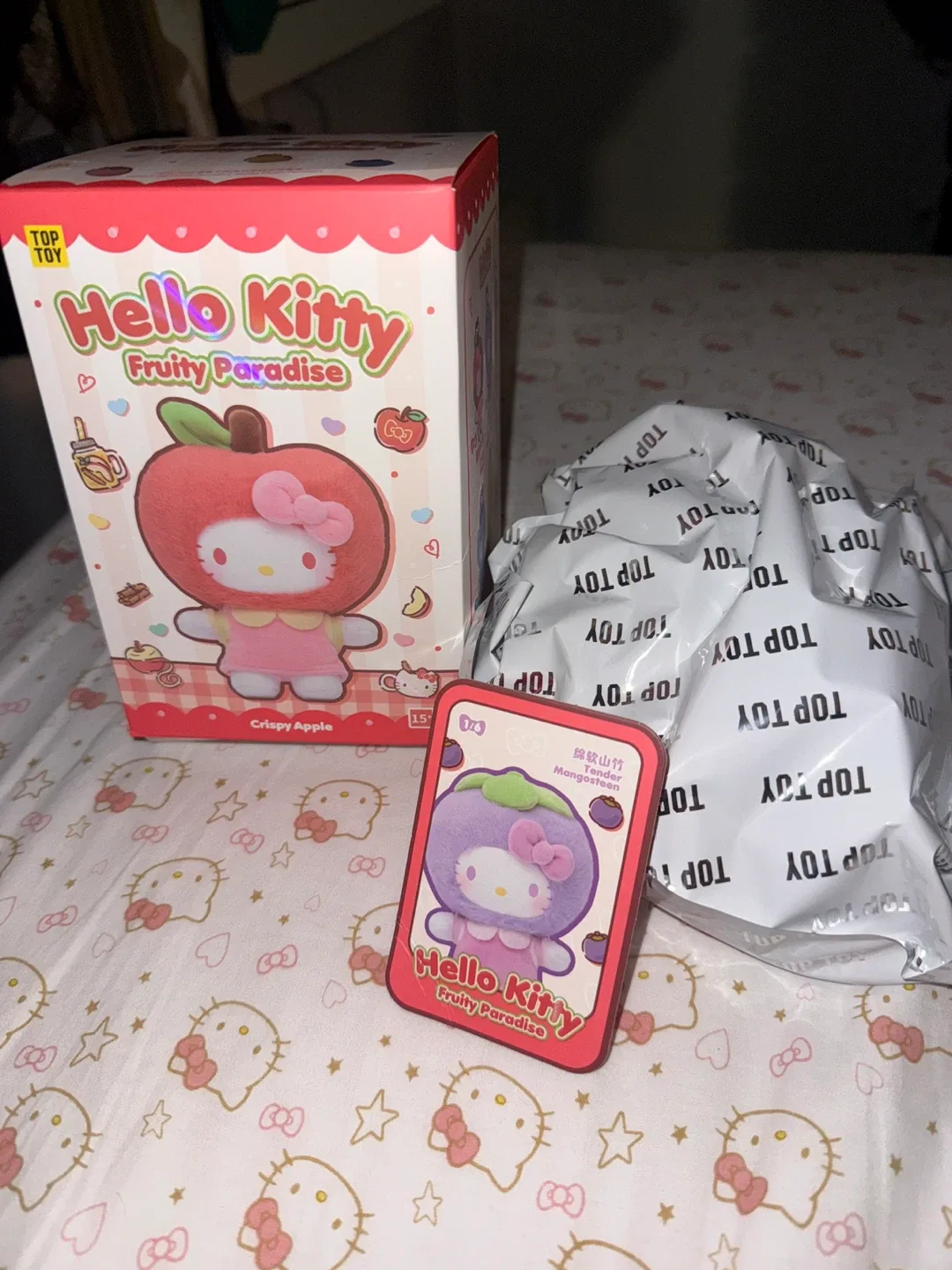 Brand New Hello Kitty Tender Mangosteen Plush
