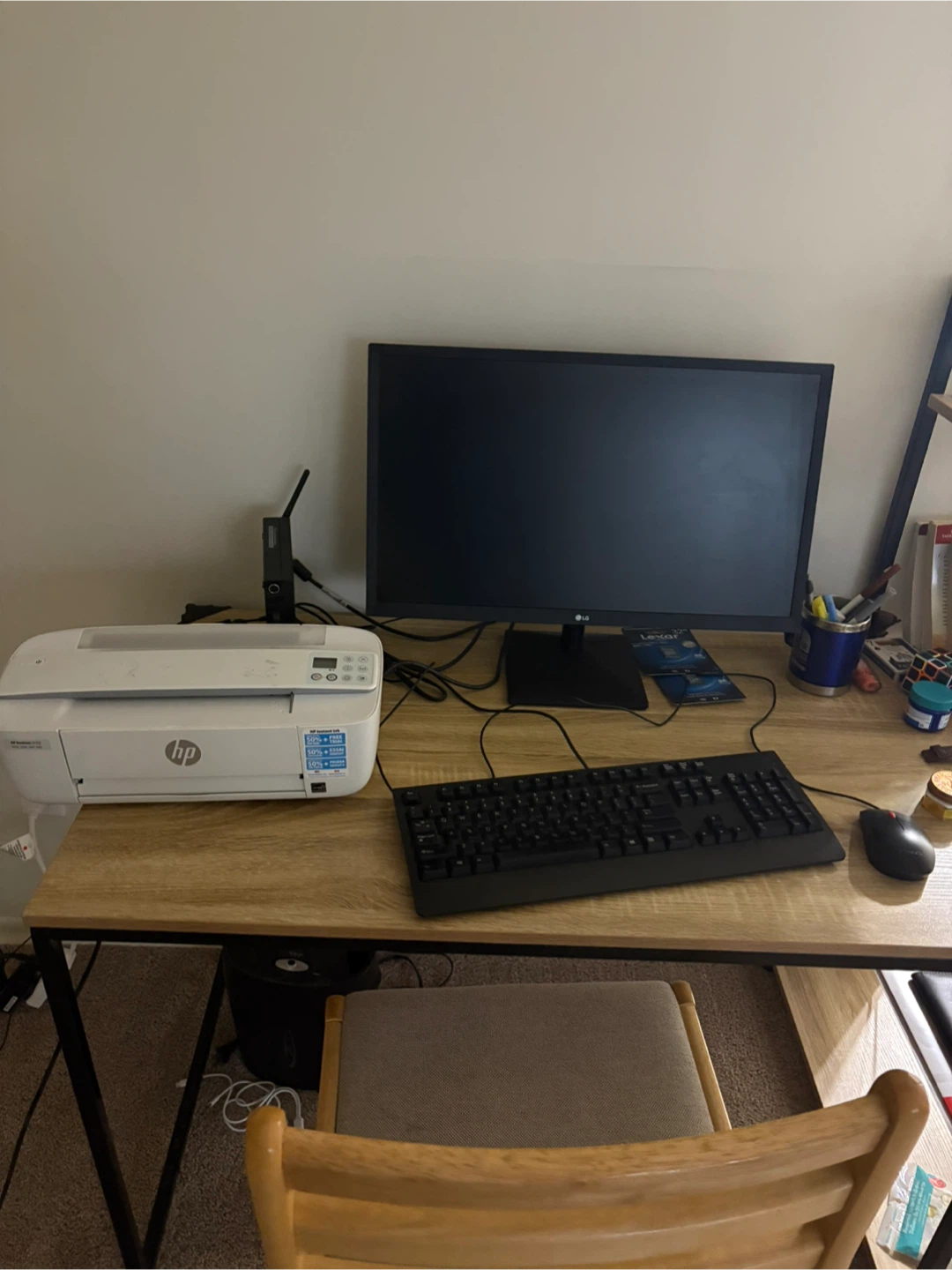 Desktop PC and printer