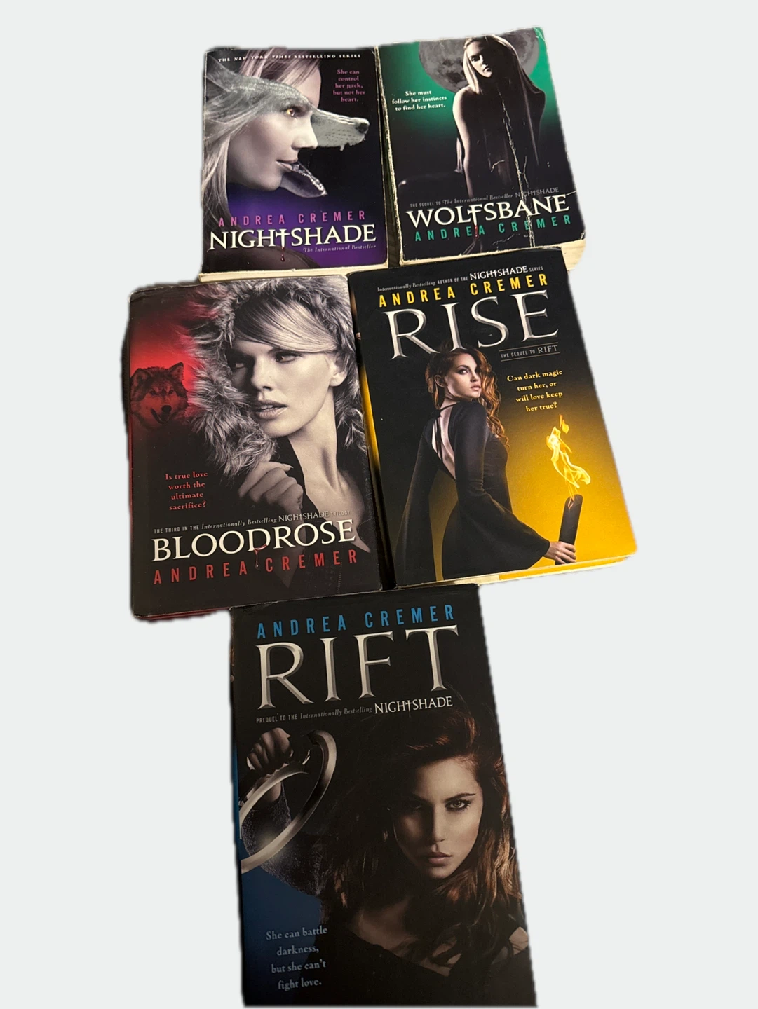 Andrea Cremer Nightshade series books