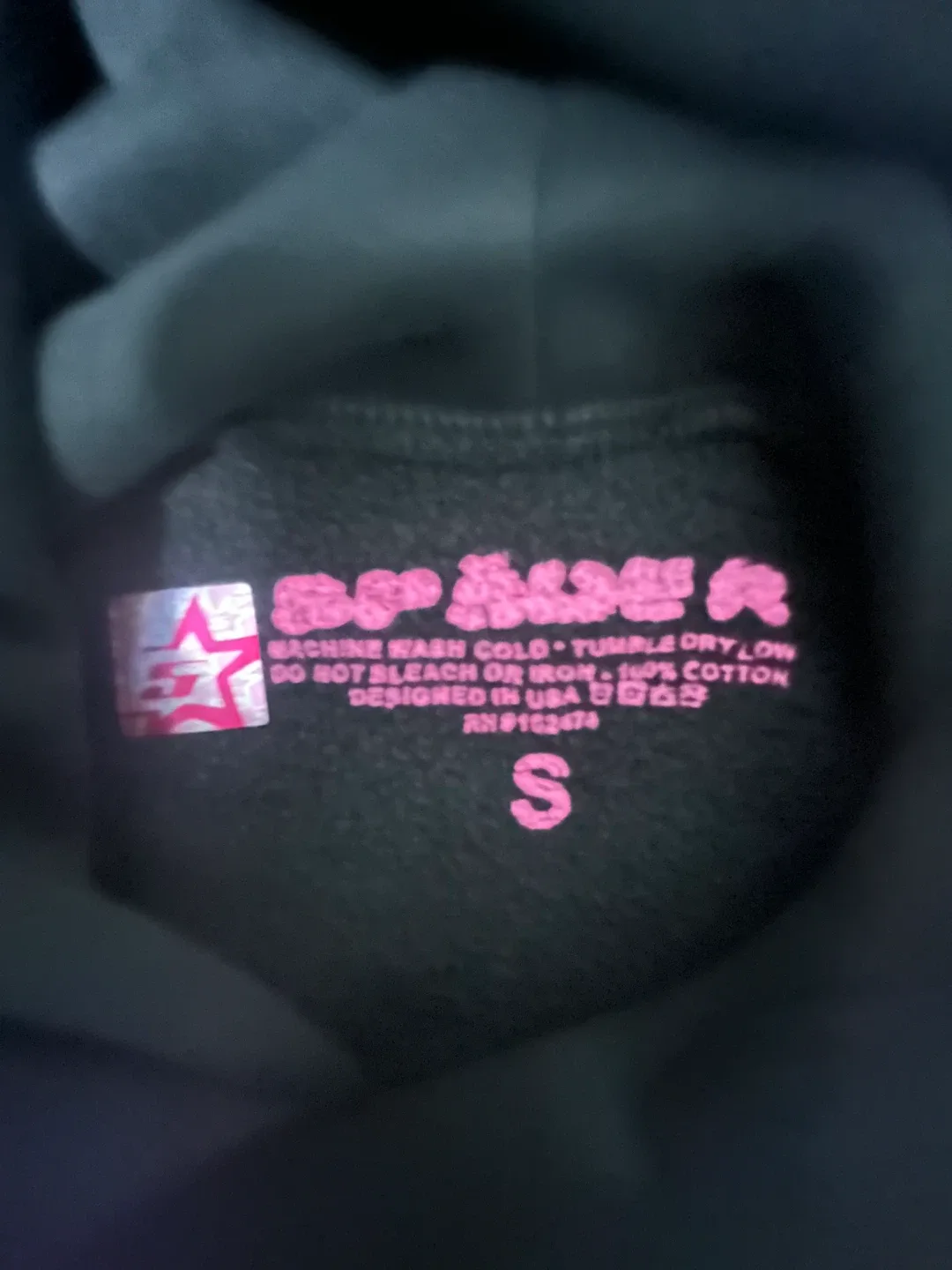 Sp5der p*nk hoodie image indicator(5)