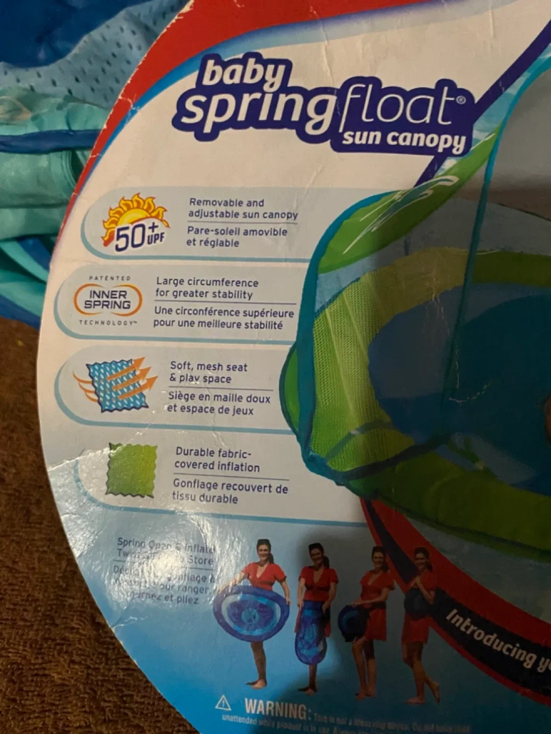 SwimWays Baby Spring Float Sun Canopy image indicator(5)