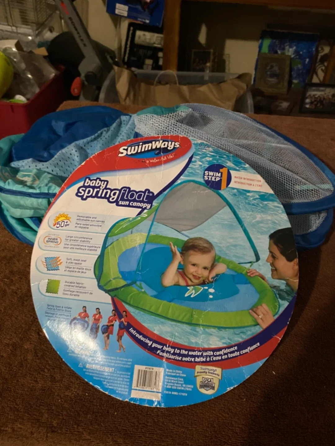 SwimWays Baby Spring Float Sun Canopy image indicator(2)