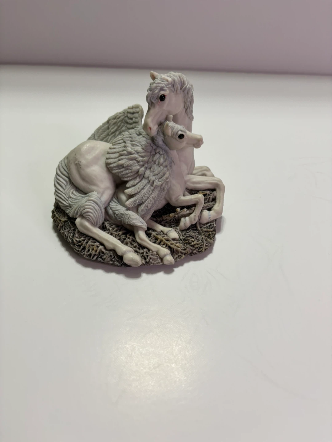 Pegasus Figurine - Mother and Foal - Affection