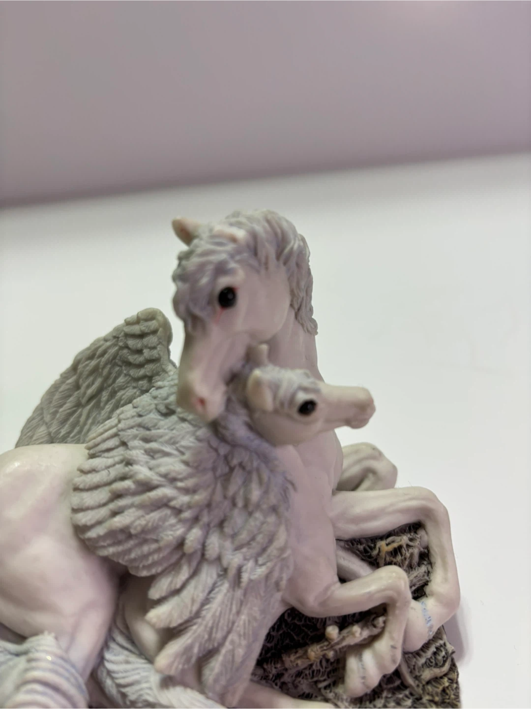 Pegasus Figurine - Mother and Foal - Affection - photo 4