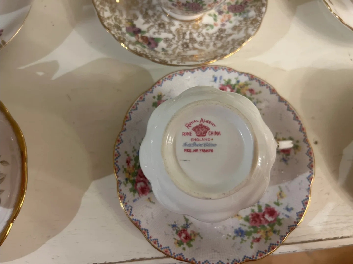 Vintage Tea Cup and Saucer Set image indicator(7)