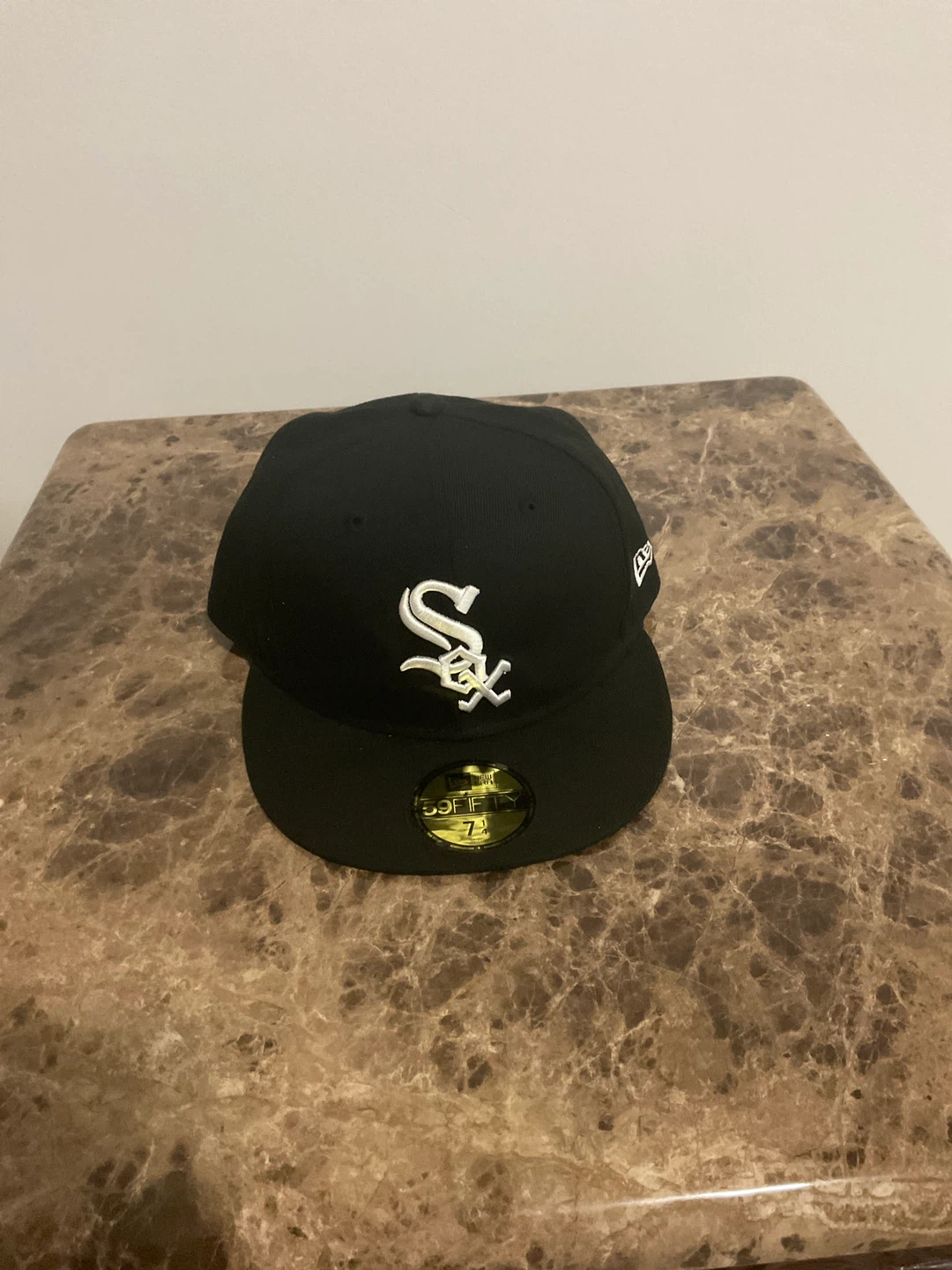 New Era Chicago White Sox Fitted Cap Size 7 3/8