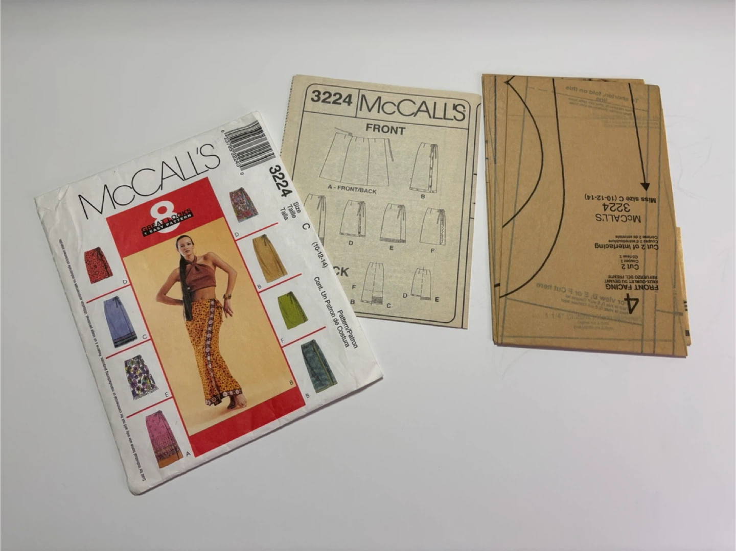 McCall's Sewing Pattern 3224 Size C (10-12-14) - photo 3