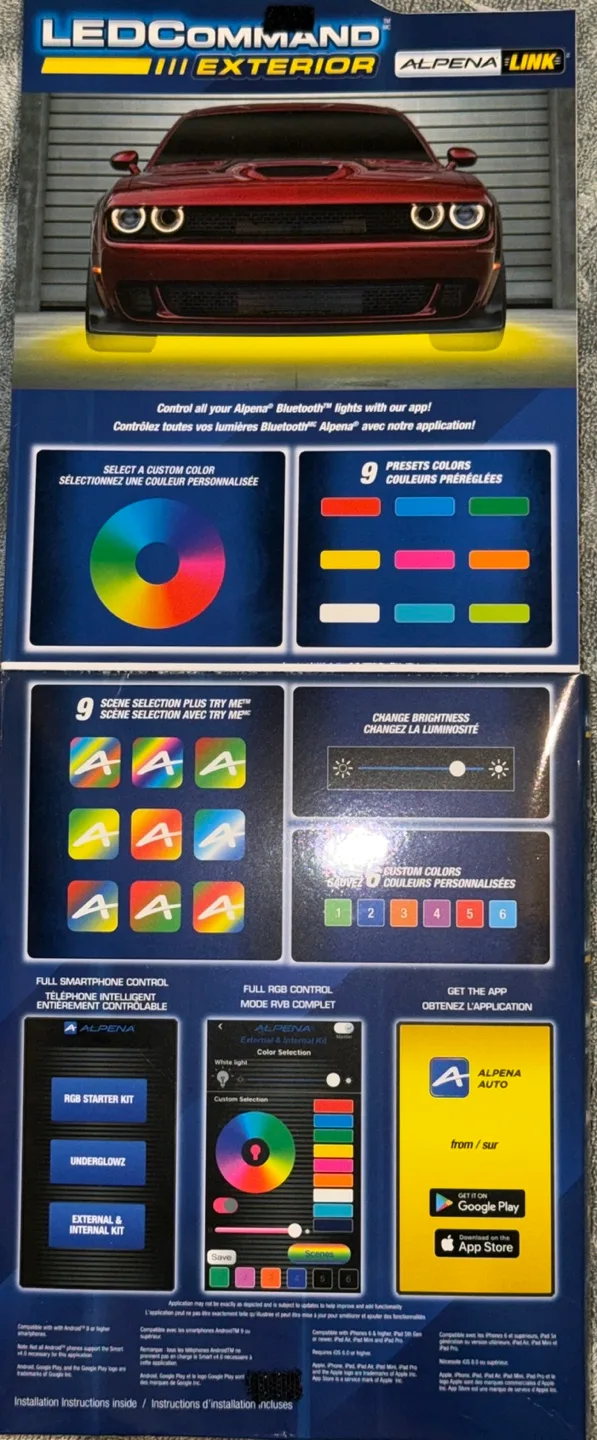 Alpena LEDCommand Exterior Underglow Kit - NEW thumbnail