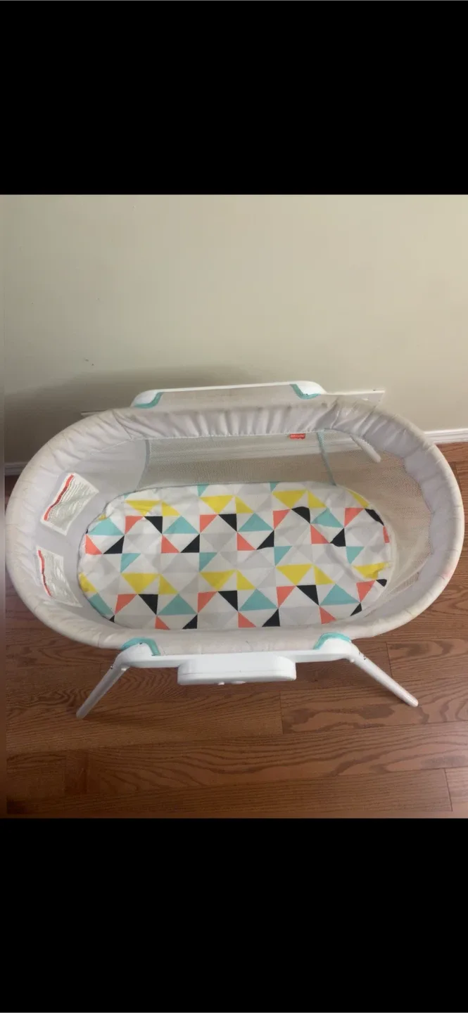 Baby Sleep Bassinet Bed - Portable image indicator(2)